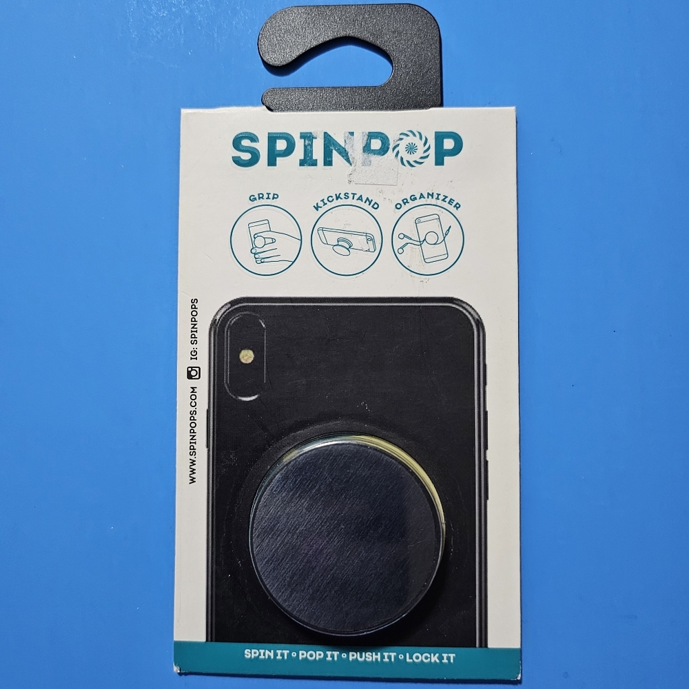 SpinPop: Pop-Up Phone Holder & Stand - NIGHT SKY